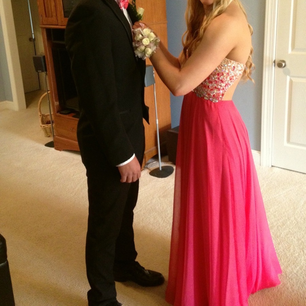 Pink Prom Dress - Picture 2 of 3